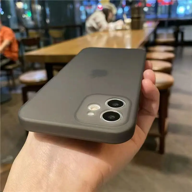 Ultra thin PP Phone Case For iPhone 16 15 14 13 12 11 Pro Max 17 ProMax Air 6 7 8 Plus SE 2020 16e Clear Matte Shockproof Cover view 4