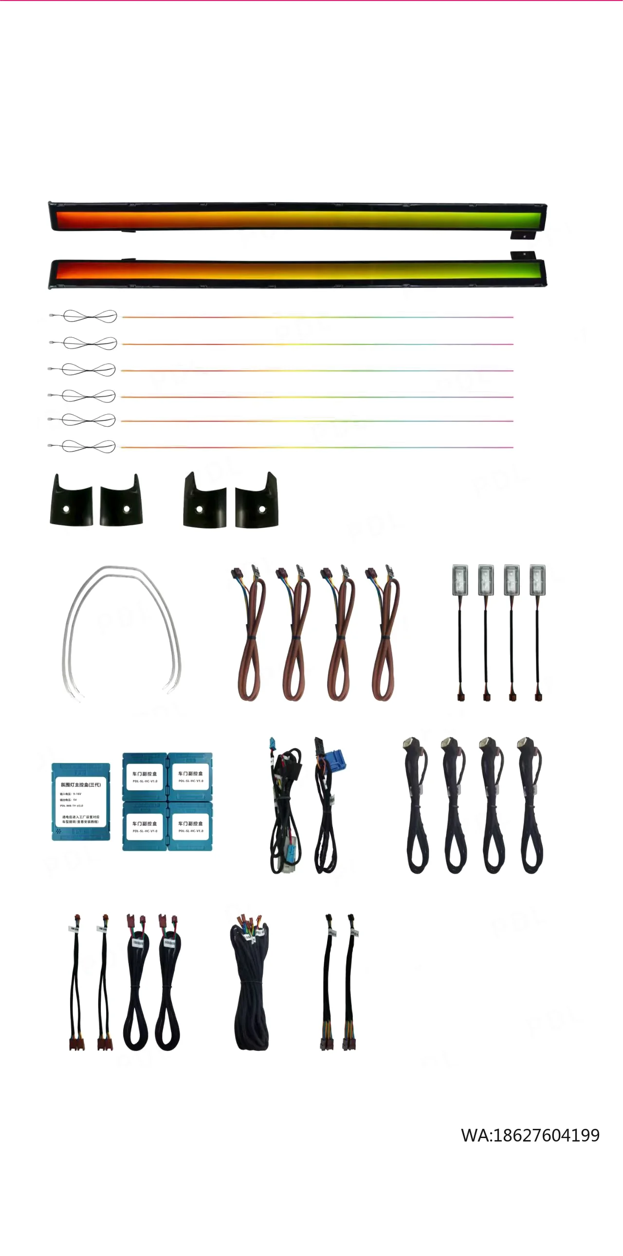 

Streamer Dynamic Style Rainbow Symphony Dynamic Ambient Light for Renewal Model 3(2024-2025)