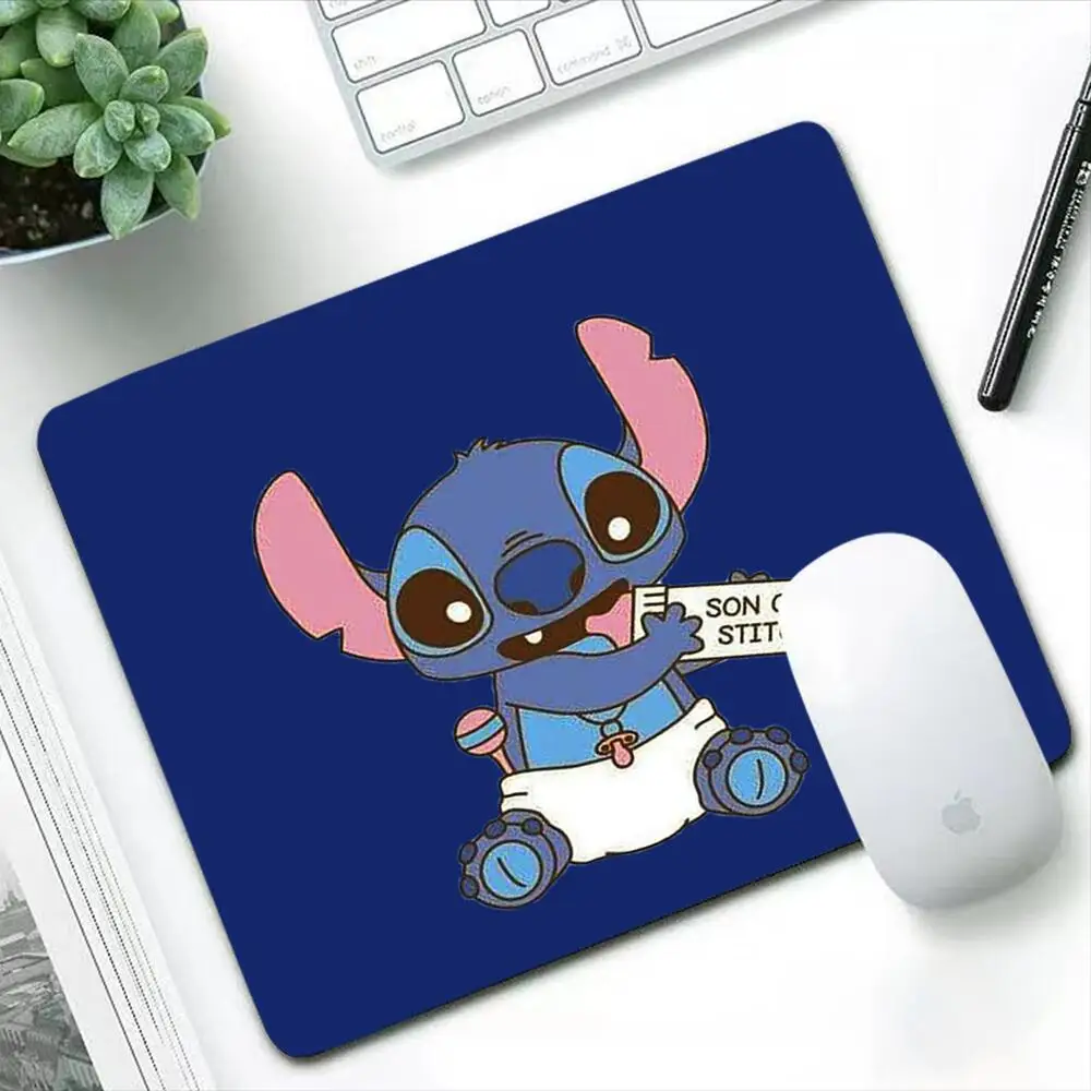 

stitch Computer Laptop Gamer Keyboard Mousepad Gaming Accessories Small 18x22cm Deak Mat PC CS GO Carpet HD Mouse Pad