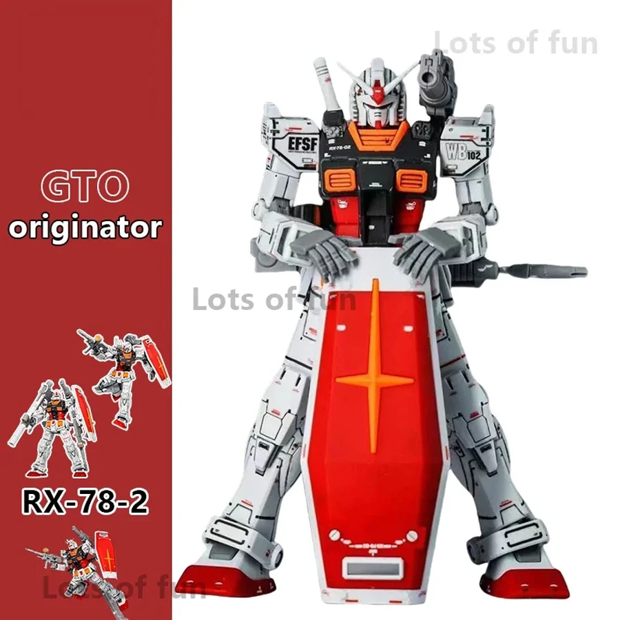 Xingdong Original XD Thunder Color Version Yuanzu GTO RX-78-2 HG1/144 Yuanzu Assembled Model Kit Mecha Collection Ornaments