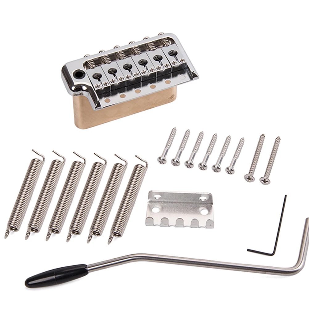 

10 Pcs Guitar Bridge Screws Silver Electric Bass Accessories Adjustment Metal Mounting