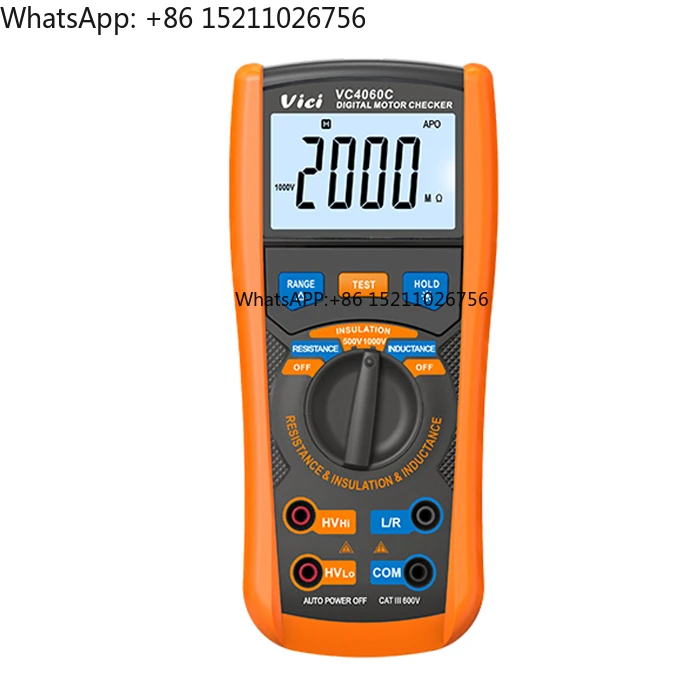VICI Motor Checker - Milliohm/Insulation/Inductance Tester with High Accuracy VC4060C