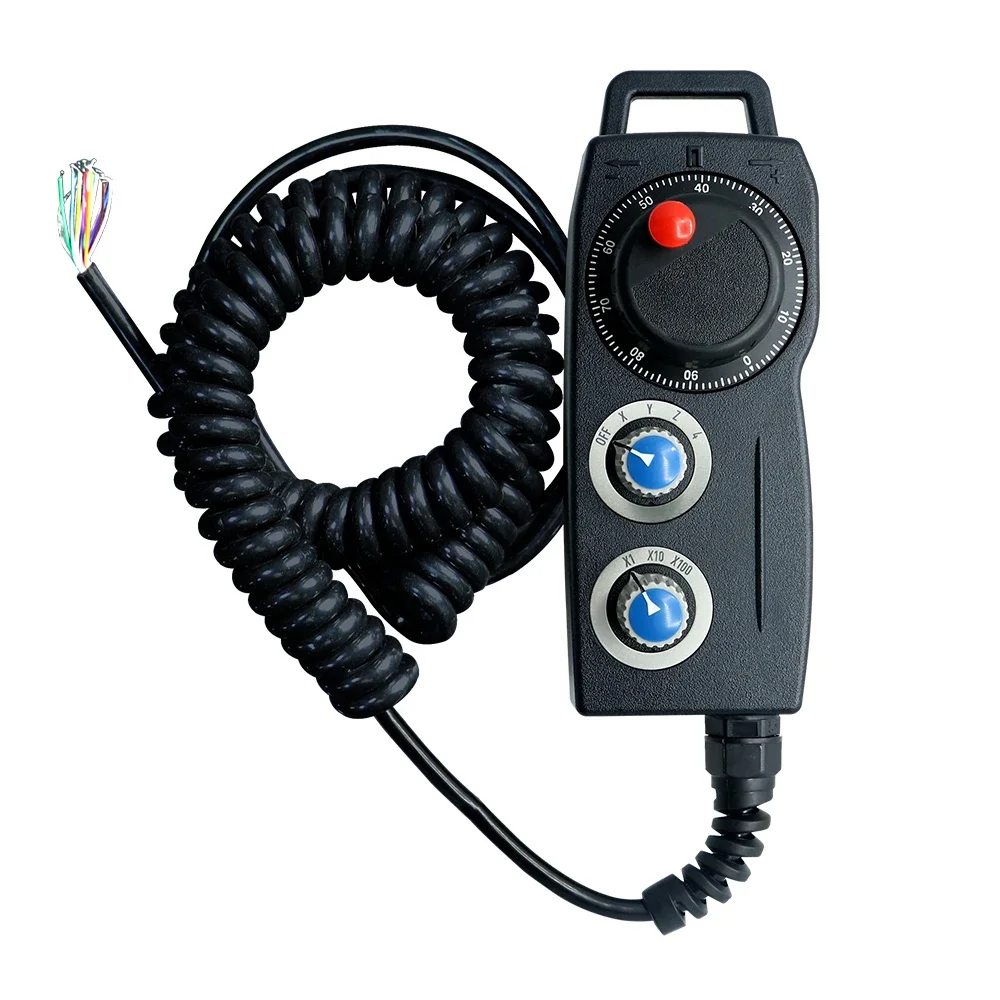 

STK Hand Wheel 4 Axis 6 Axis Electronic CNC Handwheel Manually Pulse Generator for Engraving Machine YZK9-L100-41-4 100 pulse 5V