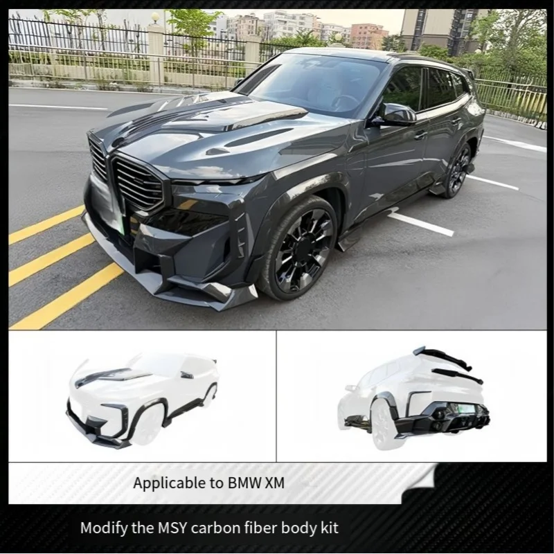 Suitable for XM Upgrade and MSY Dry Carbon Fiber Material Small Enclosure Complete Set of Modification Accessories Body Kit