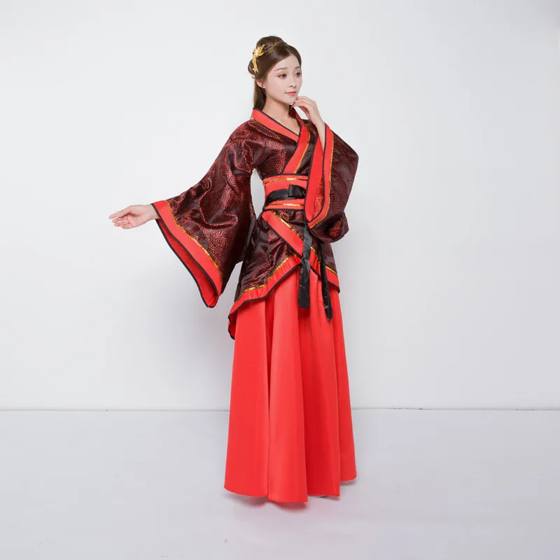 Chinese Traditionele Kleding Voor Vrouwen Tang Dynastie Oude Kostuum Hanfu Jurk Chinese Fee Jurken Performance Danskostuum