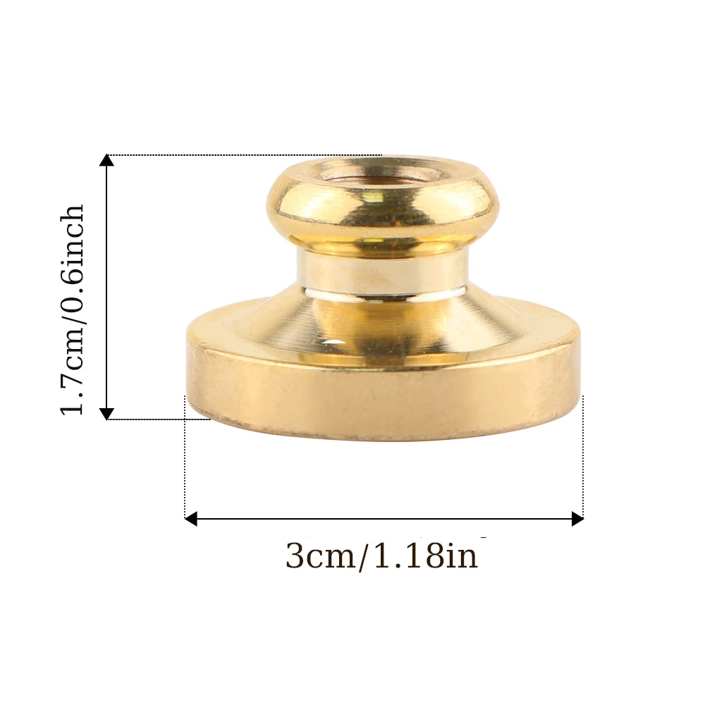 Vintage Style Flower Lace Wax Seal Stamp Removable Brass Head DIY Crafts Card Album Making Scrapbook Stencil New 2024