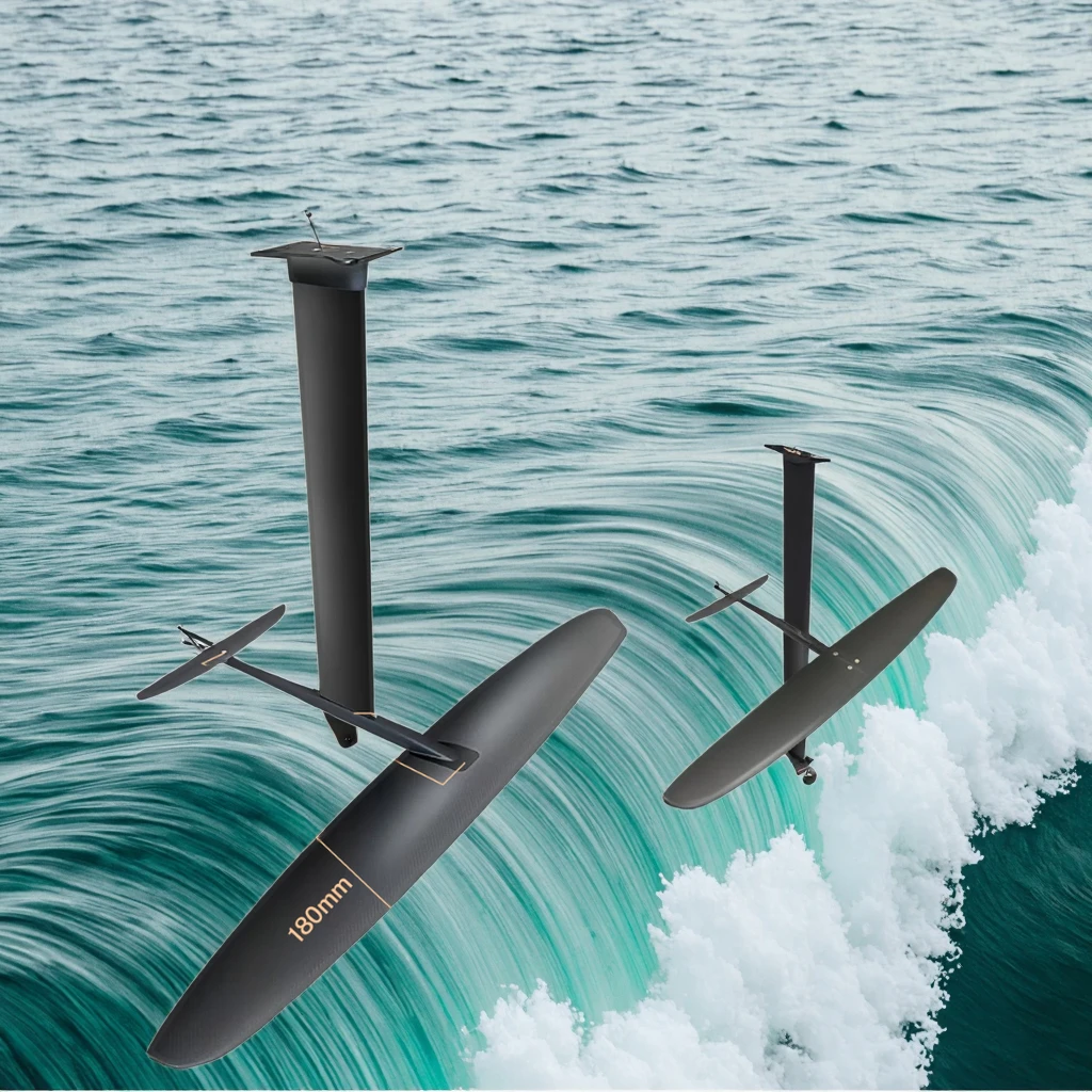 

CY1310 Big Wing Electric Hydrofoil Surfboard Carbon Wings And Aluminum Mast For Ocean Waters & SUP Foil Hydrofoil