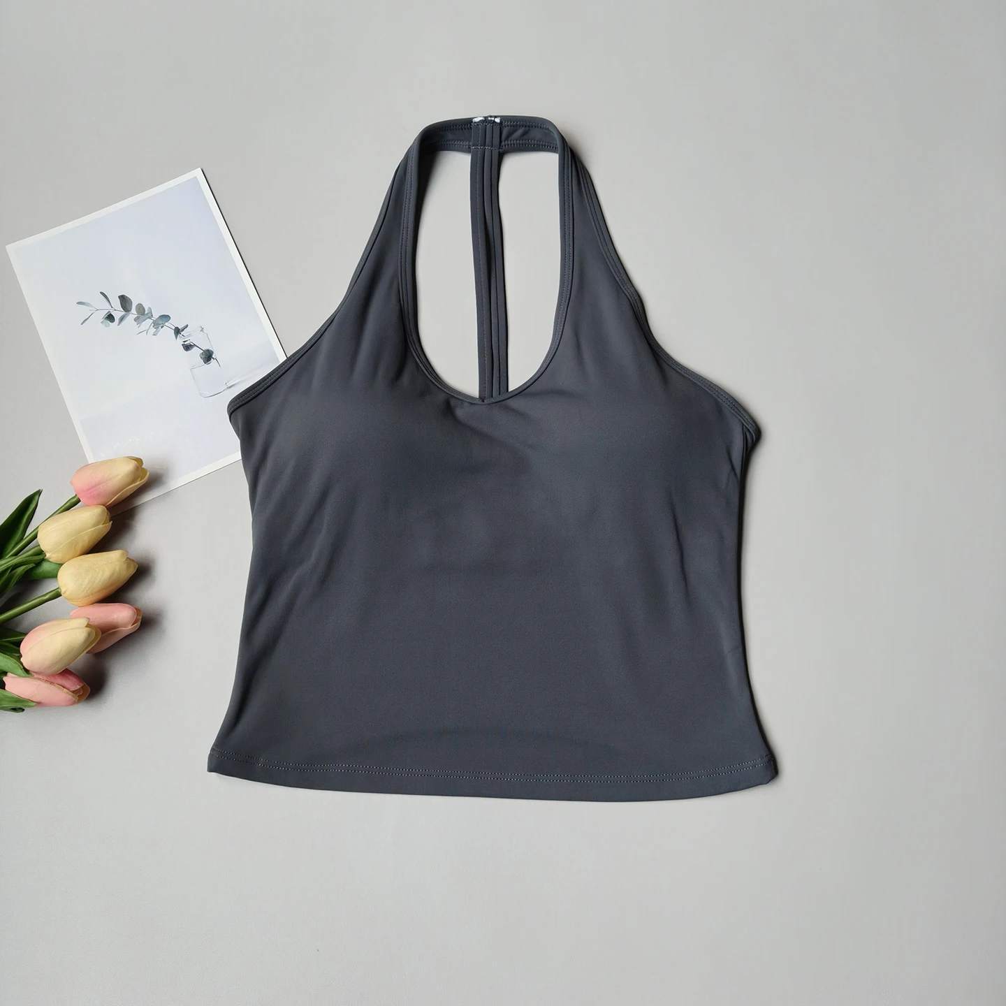 الرياضة الصدرية المرأة الخامس الرقبة الرسن الرقبة جميلة الظهر دفع ما يصل سترة يوجا الصالة الرياضية ملابس خارجية تشغيل صدمة واقية حمالة صدر رياضية #5