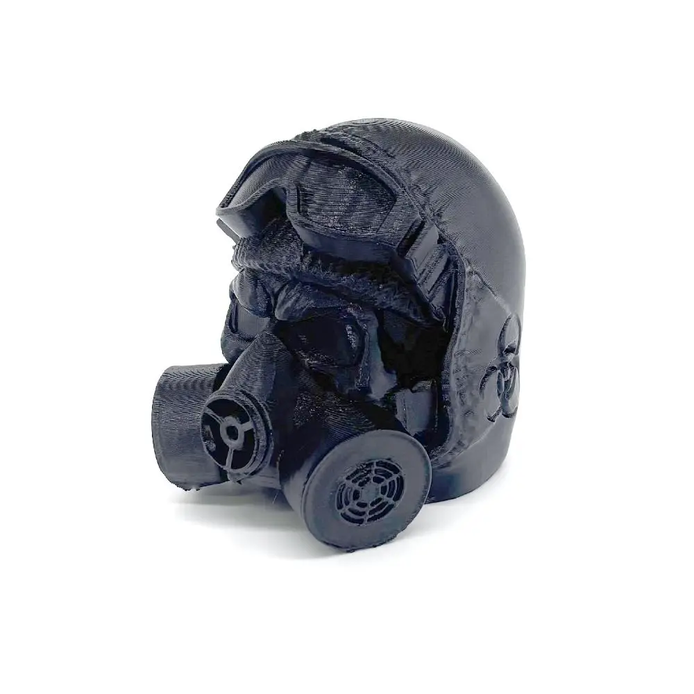 Funny 3D Printed Tow Bar Ball Cover Gas Mask Steel Helmet Trailer Hook Cover Rustproof PLA Trailer Hook Ball Cover