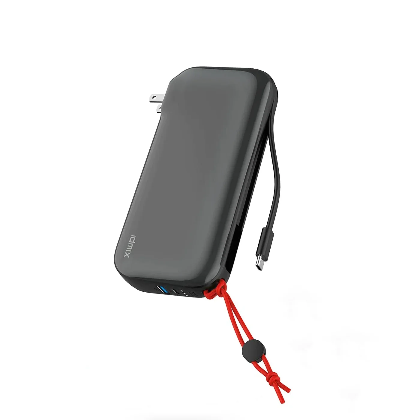 IDMIX CH08 Power Bank 3-в-1 20000 мАч PD65W USB C Зарядное устройство PD30W + QC18W Портативное зарядное устройство Быстрая зарядка