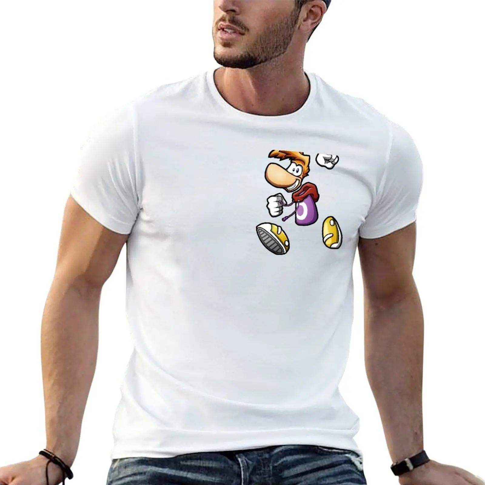 

Rayman Legends Origins Adventures Great Escape T-Shirt t shirts with prints cotton t shirts man 100% T-Shirt