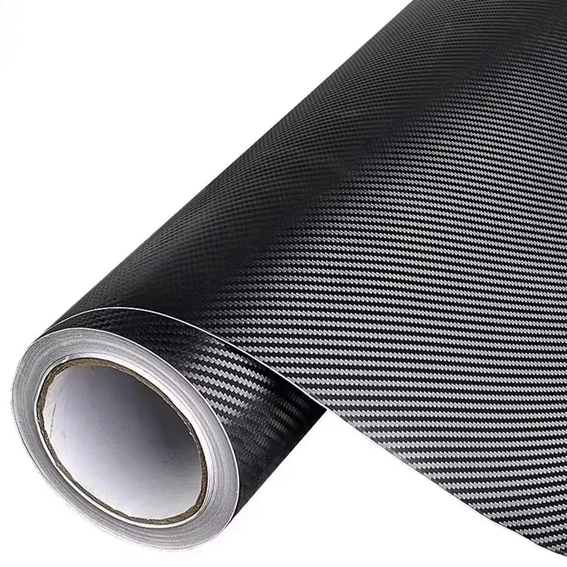 30 см x 127 см 3D виниловая пленка из углеродного волокна для автомобиля, рулонная пленка, автомобильные наклейки и наклейки, аксессуары для стайлинга автомобилей, автомобили