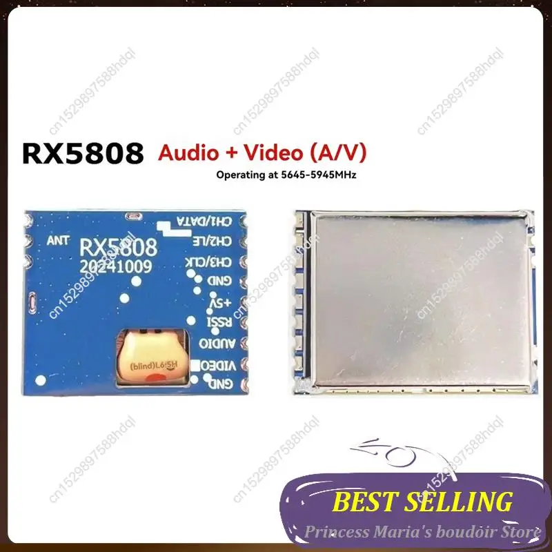 

AB30-Multi-Channel 5.8Ghz RX5808 Wireless Audio Video Receiver With Audio SPI Mode For Clear Transmission