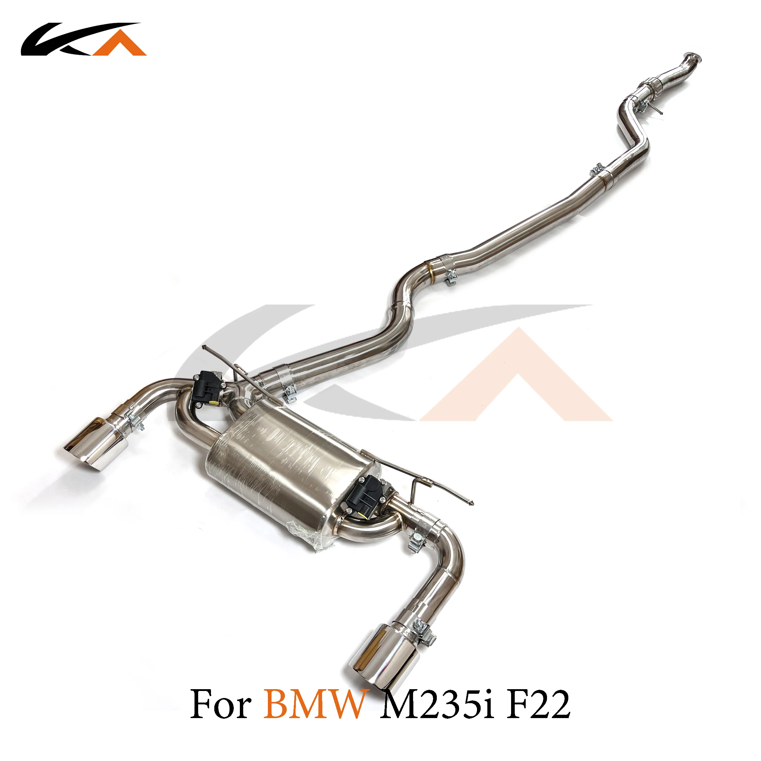 KA Tuning exhaust system stainless catback for BMW M235i F22 2.0t performance parts with muffler valve car accessories