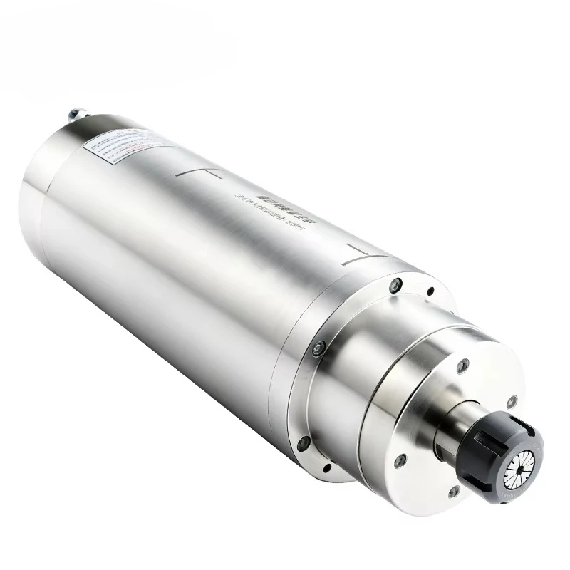 HQD GDK125-18Z/7.5kw Water Cooled Constant Torque CNC Mold Spindle 18000rpm 900Hz 4 Bearings ER25 220V 380V