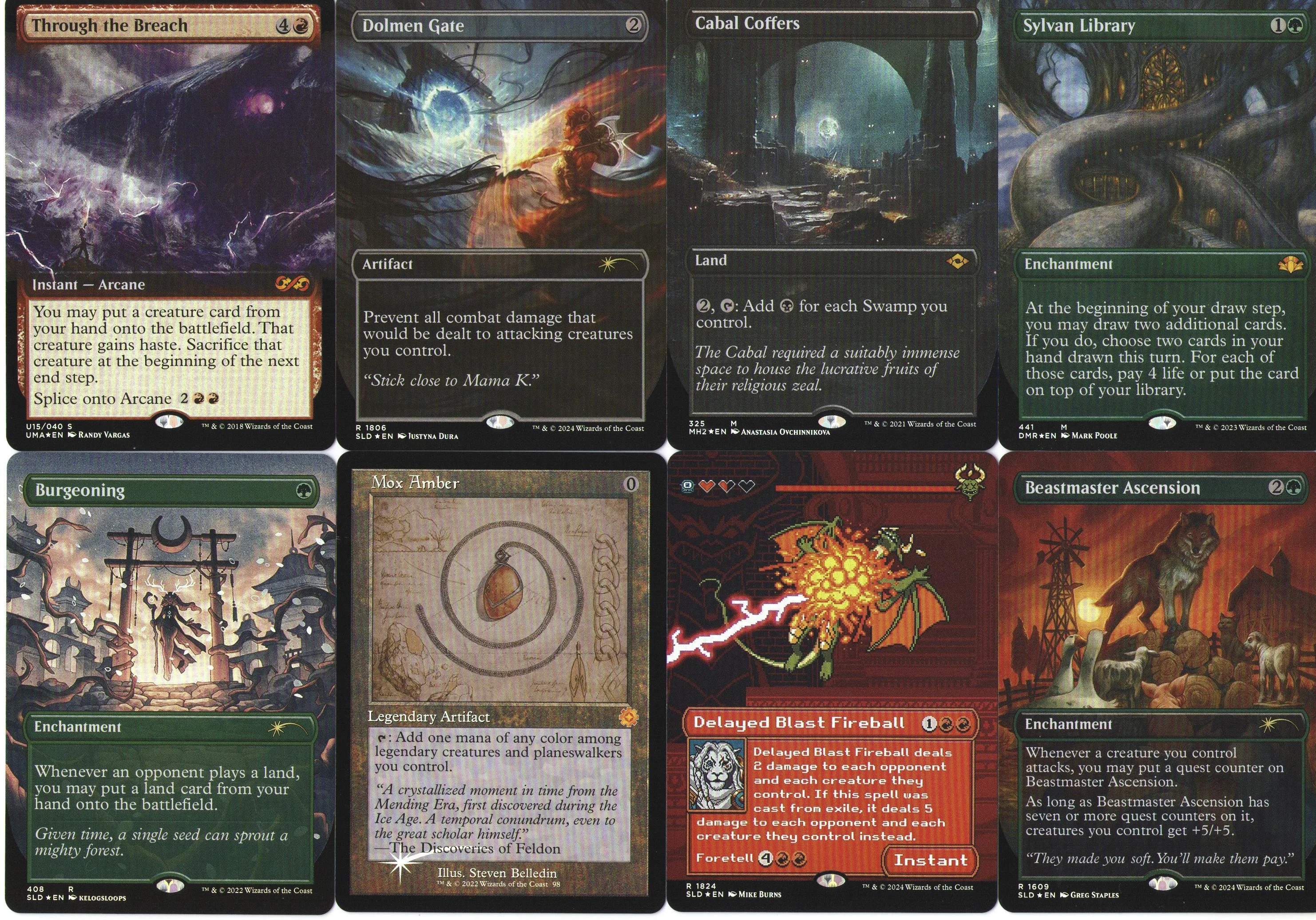 Entire Classic NP Foil 17 sets selling，best quality proxy playing cards —MTG Savai Zagoth Raugrin Indatha Ancient Tomb ......