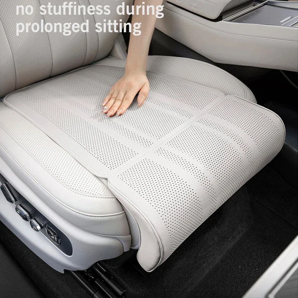 Universal Car Seat Cushion with Leg Support Protection Cover For Sedan with Extension Leg Rest Padding Relieve Fatigue