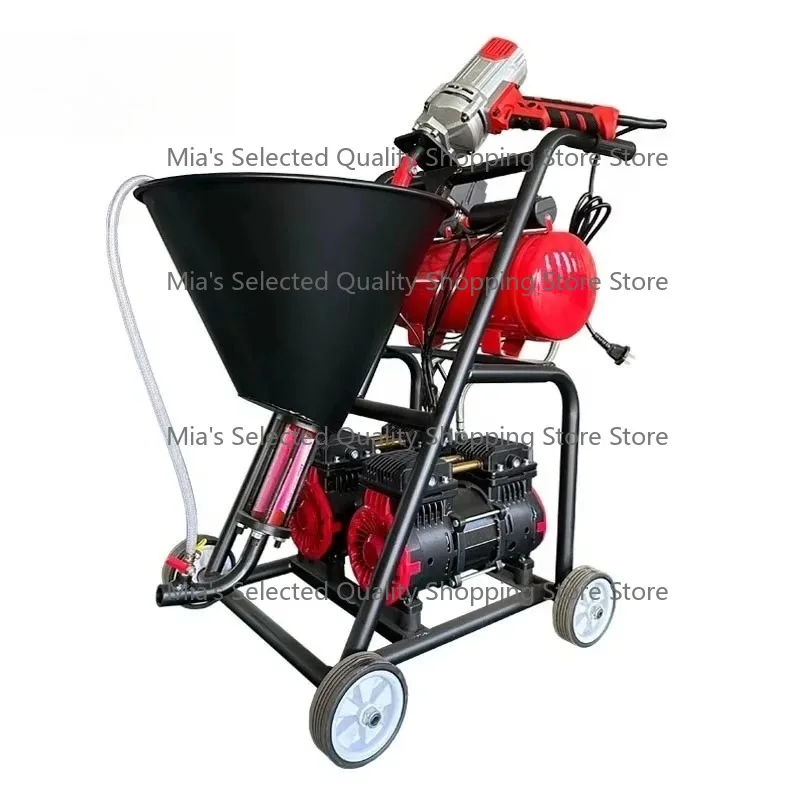 New Wall Mortar Putty Spray Machine with Efficient Motor Core Component