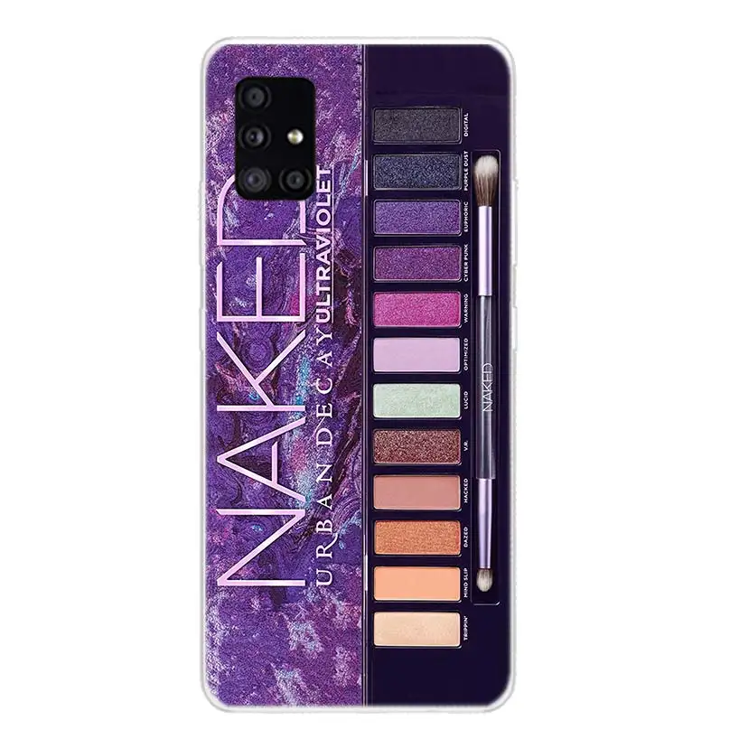 Glam Makeup Eye Shadow Box For Samsung Galaxy A15 A14 A13 A12 A55 A54 A53 A52 Phone Case A32 A35 A34 A33 A25 A24 A23 A22 A04S A0