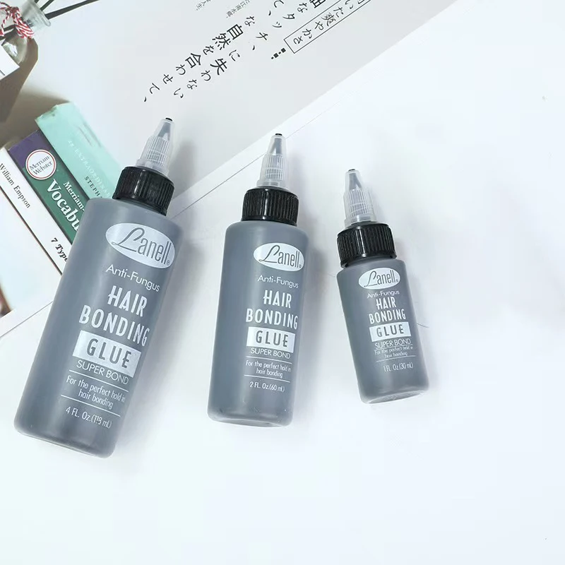 Cola adesiva para tecelagem de cabelo, à prova d'água, forte fixação, adesivos para salão de beleza, peruca de cabelo profissional, cola adesiva