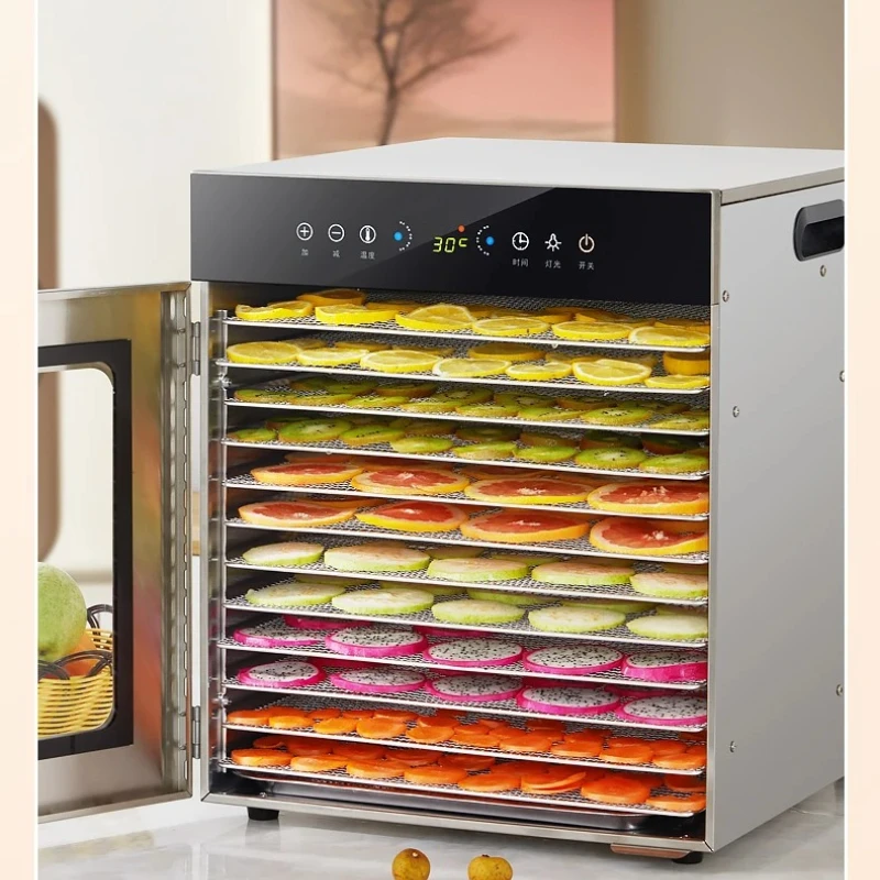 Dryer Fruit Vegetable Meat Air Dryer Food Household Commercial Fruit Dryer Size