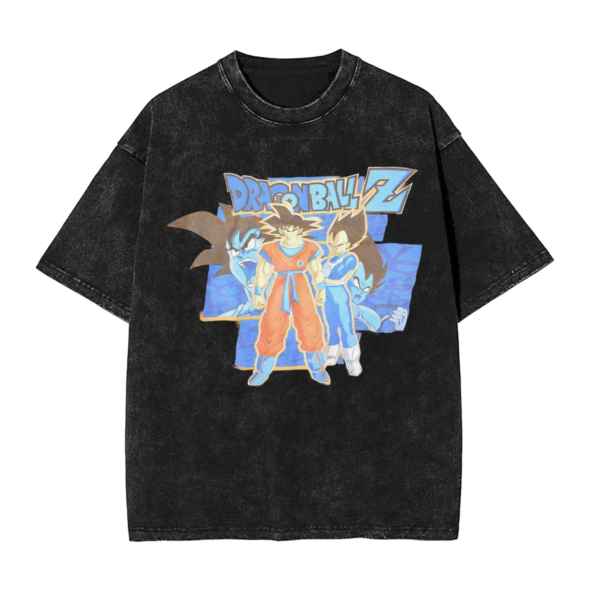 

Vintage 1990s Dragon Ball Z dbz Accessories Washed T Shirt Men Women Streetwear Hip Hop T-Shirt Graphic Tee Shirt 100% Cotton