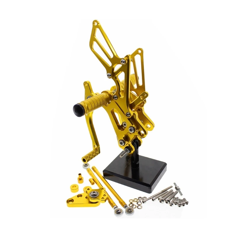 Foot Pegs Rest Rear Set Footrests Rearset Suitable For CBR600RR 2003-2022 Motorcycle Motocross Footrests Anti-Slip Pedal
