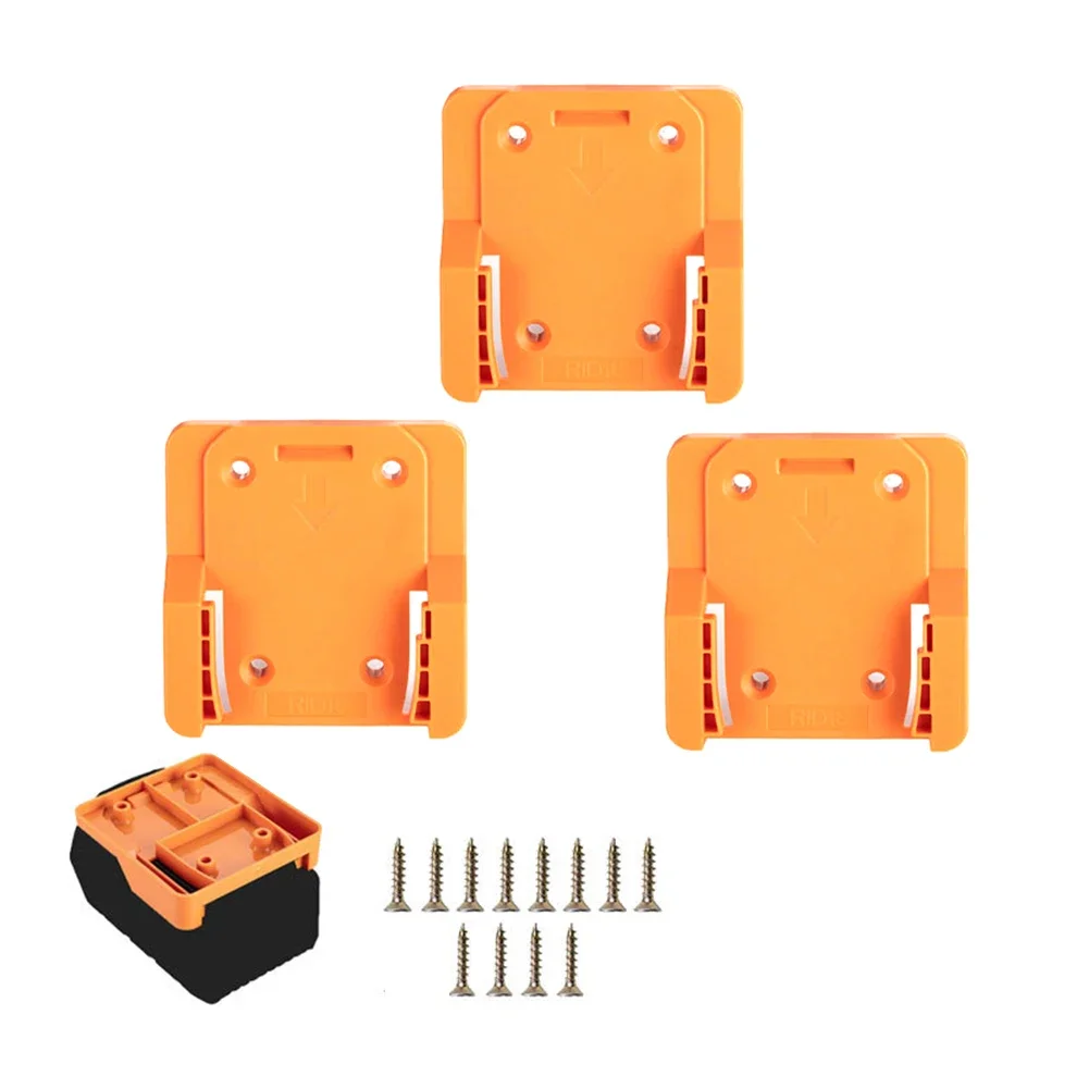 Battery Hanger Bracket For Ridgid For AEG 18V Tools, Wall-Mounted Storage Hook For Workshop Organisation