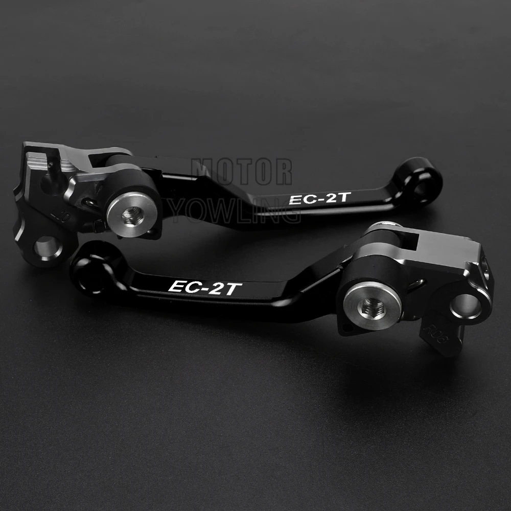 Palanca de embrague de freno pivotante para moto de cross CNC para GASGAS EC2T EC 2T 2000-2016 2015 2014 2013 2012 2011 palancas de mango todoterreno para Motocross