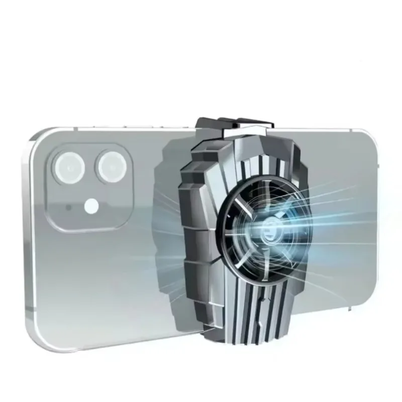 Phone Cooler Semiconductor Cooling Fan Magnetic Back Clip For iPhone Samsung Android Phone Gaming Live Stream Use Universal Pro
