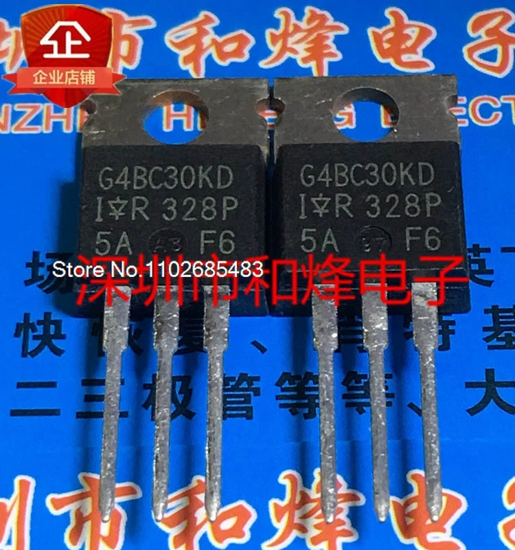 

(5PCS/LOT) G4BC30KD IRG4BC30KD TO-220 600V 16A