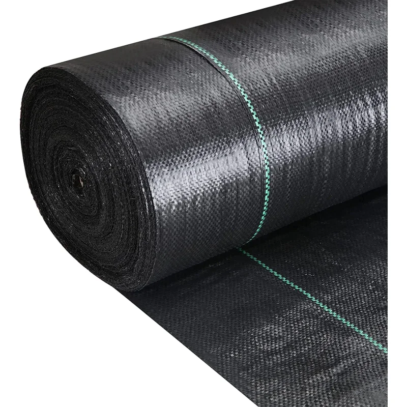 Picture 6: Weed Barrier Fabric Heavy Duty, Woven Weed Control Fabric, Non-Slip Outdoor Rubber Floor Mats, Weed Block Polyethylene Ground Co