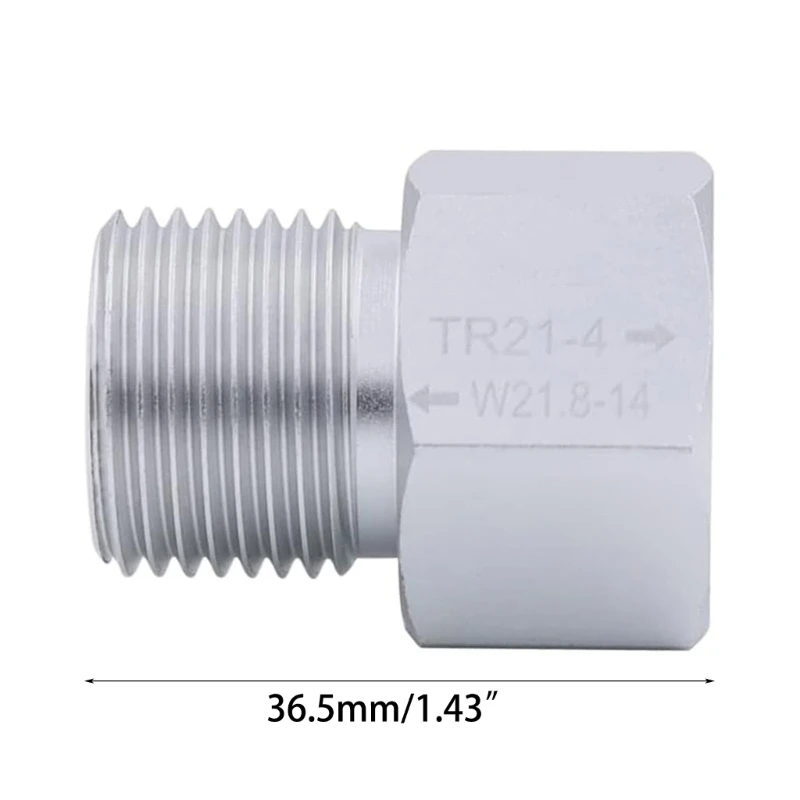 Water Bottle Adapter Easy to Use Adapter TR21.4 to W21.8 Connector Regulator