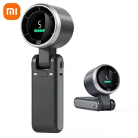 Xiaomi Mini Turbine Fan Portable Fan Handheld USB Charging Desktop Camping Mountaineering Portable Neck Hanging Small Fan
