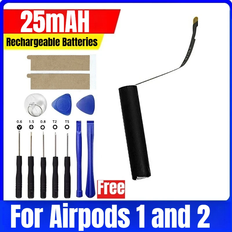 

Replacement Battery for Airpods 1 and 2 Generation Battery