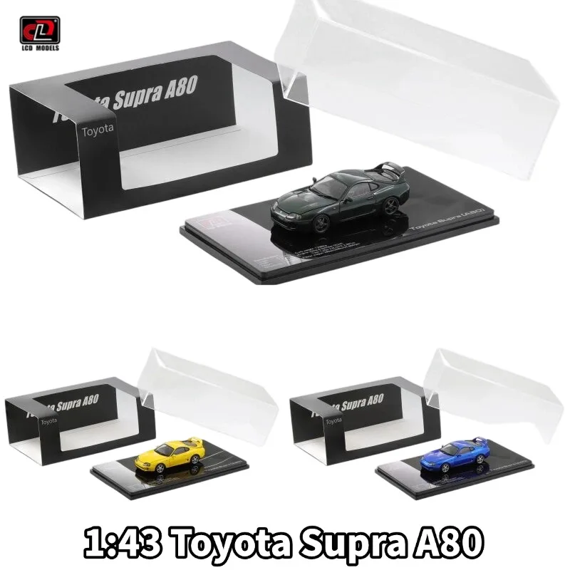 

Модель автомобиля Toyota Supra A80 из литого сплава, масштаб 1:43, с полностью открывающимися элементами, коллекционная игрушка для мальчиков, подарок на праздник, предмет декора.