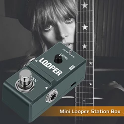 VSN Guitar Looper Pedal Digital Looper Effect Pedals For Electric Guitar Bass 10 Min Recording Time  Guitar Looper Pedals