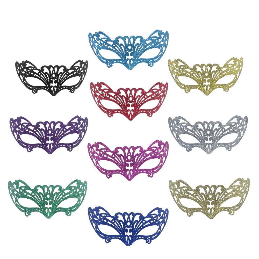 أقنعة الزوجين متلألئة كرنفال قناع الدانتيل البندقية بريق قناع لعوب عيد الحب قناع لأداء الرقص حفلة تنكرية #2