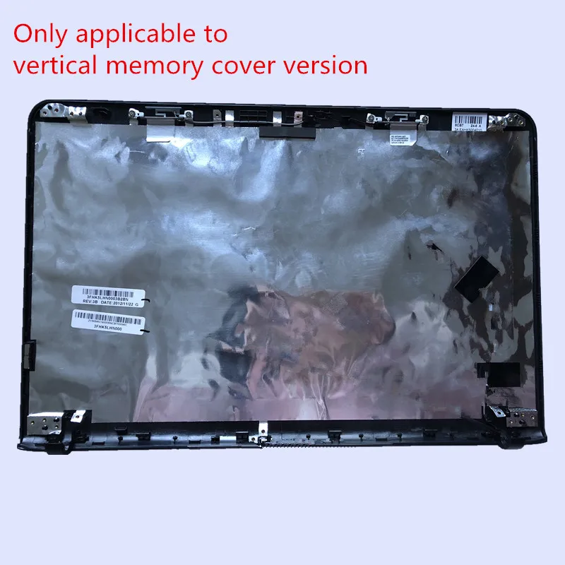 For Sony SVE151 SVE1511 SVE1512 SVE1512 SVE151 Original Laptop LCD Rear Lid Top Case Back Cover  A Shell Black