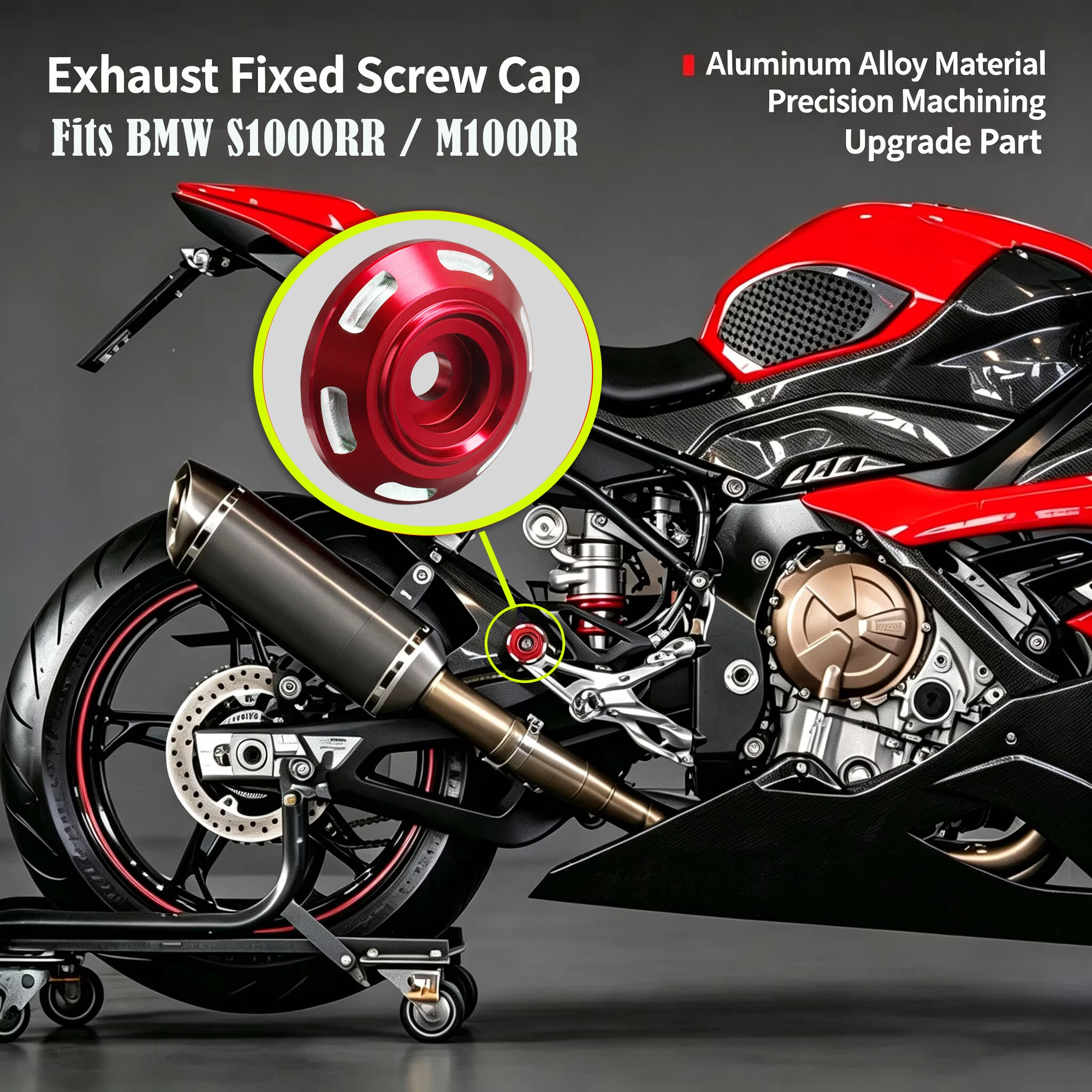 For BMW S1000RR M1000R S1000R M1000RR 2019-2026 Motorcycle Exhaust Hanger Bolt For BMW F750GS/ADV F850GS/ADV F900XR F900GS/ADV