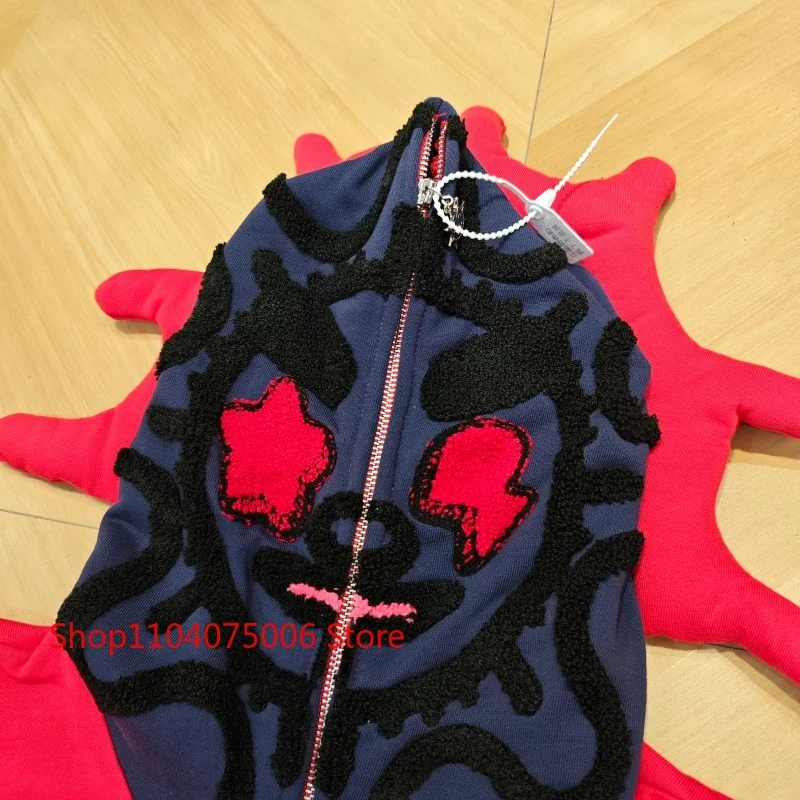 للجنسين Glo Gang هوديي الشارع أزياء التطريز شعار سميكة الدافئة البلوز الخريف الشتاء عارضة السترة تصميم جديد