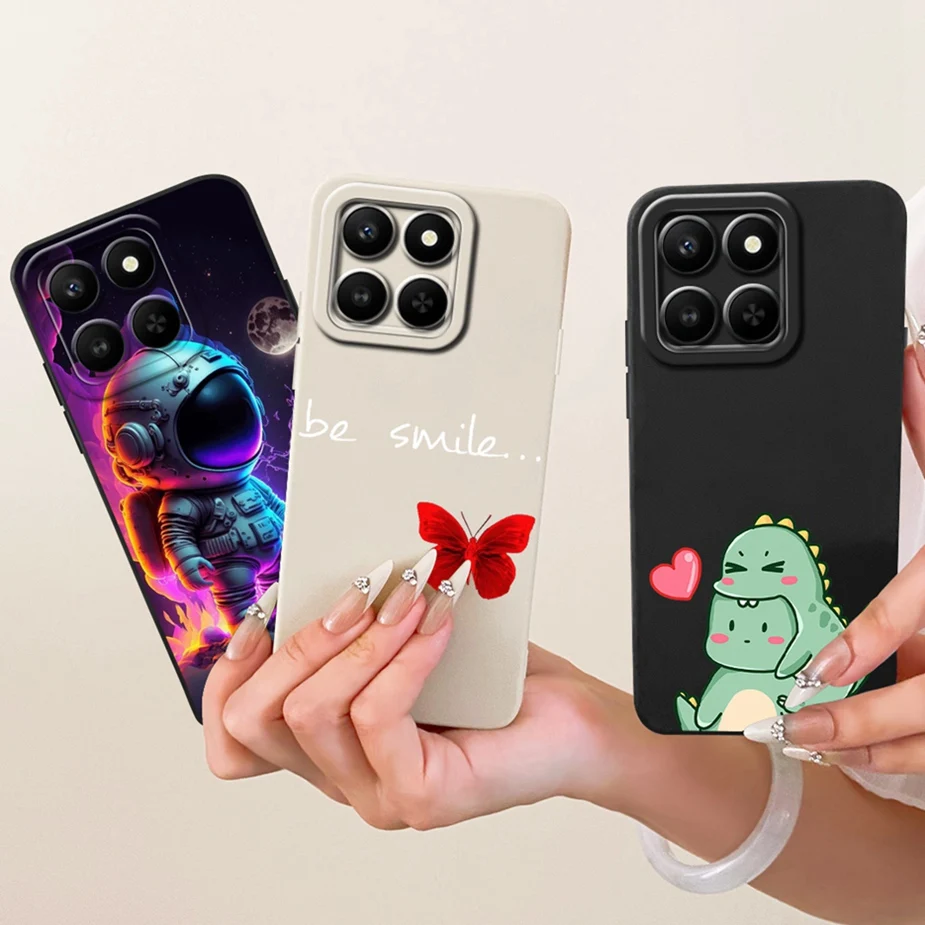 Image of Für Honor 400 Smart 5G Fall LGN-NX1 Nette Dinosaurier Cartoon Telefon Fall Für Honor X7d 4G honor X7d Honor400 Smart 5G Weiche TPU Shell