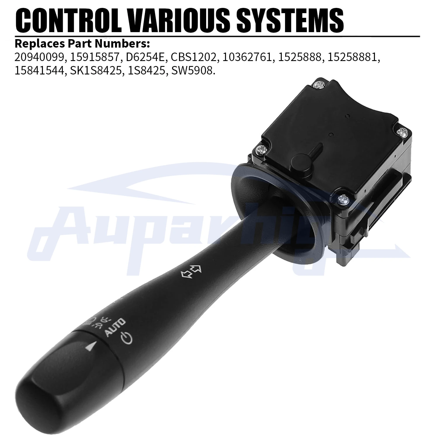Auparhig Turn Signal Headlight Dimmer Blinker Switch Fit For Chevy Cobalt HHR Pontiac G5 2005-2011 OEM 20940099 15915857 D6254E