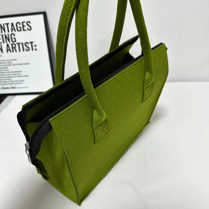 Filztasche Kleine Tragetasche Reise-Einkaufstasche Souvenir Filz-Tragetasche - Umweltfreundlicher Tragbarer Träger für den Täglichen Gebrauch – Detail 9