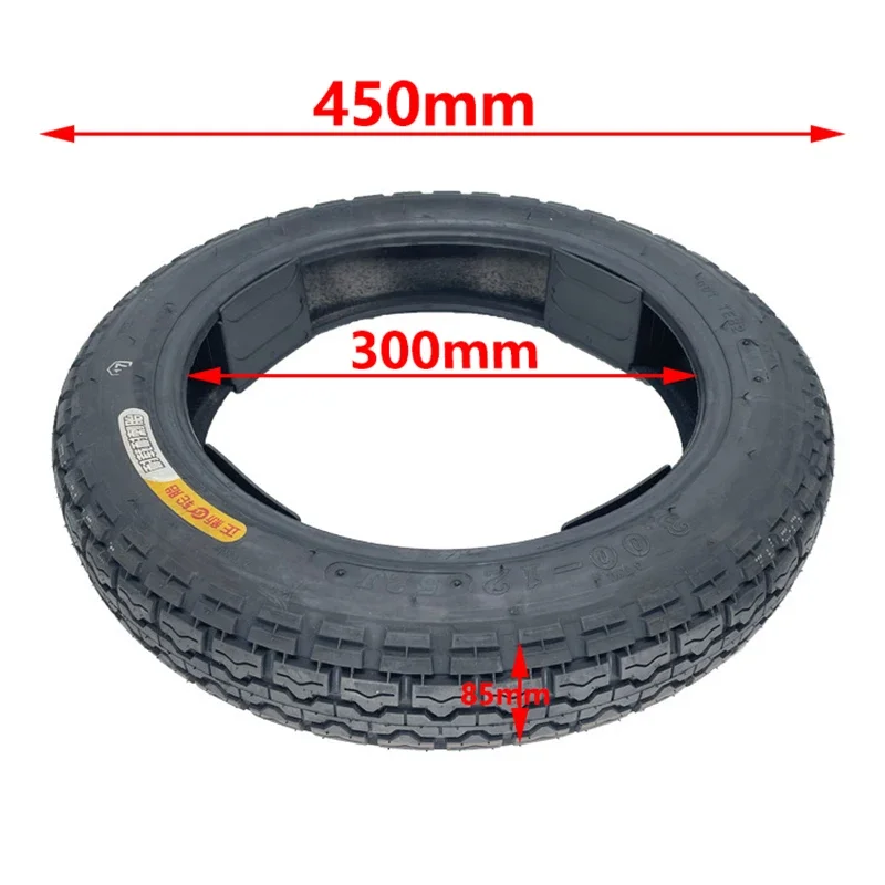 Electric motorcycle tire 3.00-12 vacuum tire 6pr12 inch pneumatic  puncture-resistant cst tire