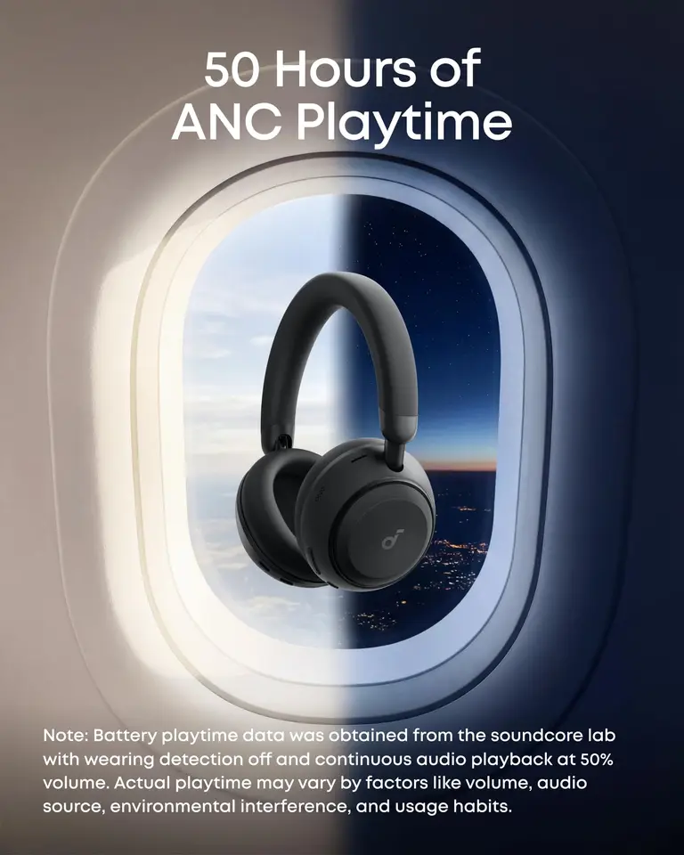 2026年新登場！ Anker Soundcore Space 2 ヘッドフォン、アクティブ