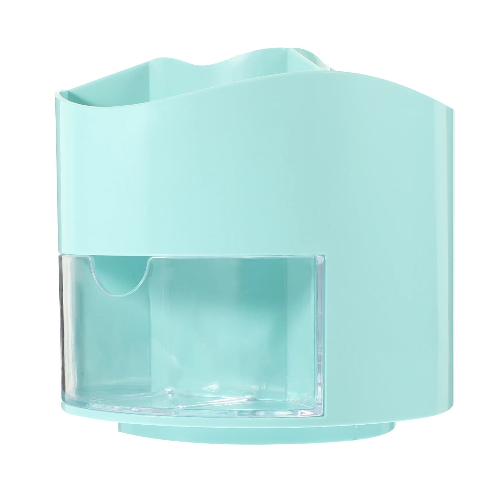 

Rotating Brush Holder Desktop Pen Organizer Storage Box Compartments Makeup Brush Case Wear-Resistant Household