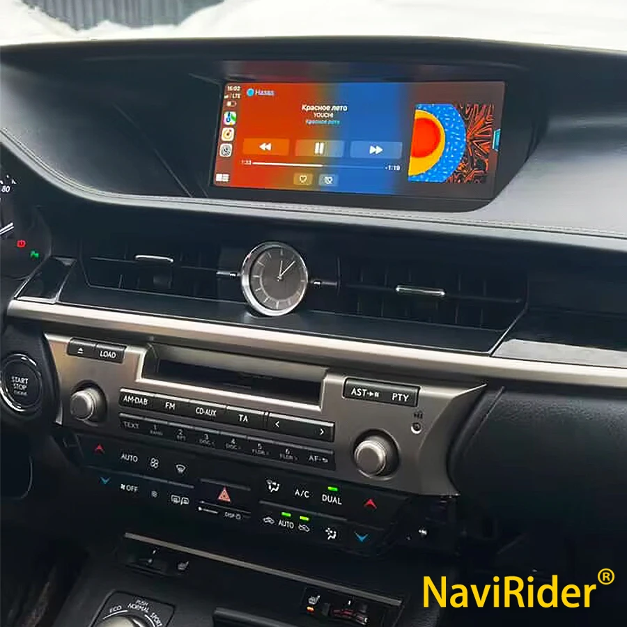 

Android 13 GPS-Навигационный экран для Lexus ES250 ES350 ES300h 2013-2018 ES мультимедийный видеоплеер CarPlay Стерео Авторадио