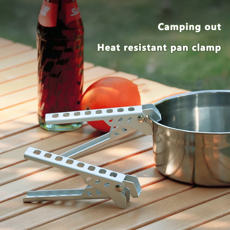 Y Outdoor Anti Scalding Hand Clip Barbecue Camping Set Pot Clip Anti Scalding Hand Pot Clip Baking Tray Anti Scalding Clip