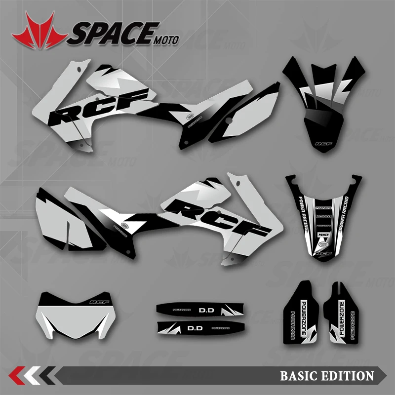 

SPACE MOTO для HONDA 12-16 17-20CRF250L графический фон наклейки наклейки мотоцикл